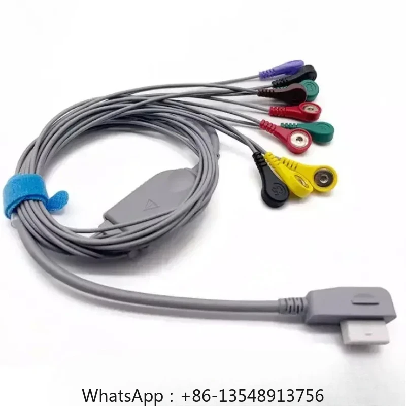 

Compatible CT-083S CT-086S 10 lead Beneware ECG holter cable