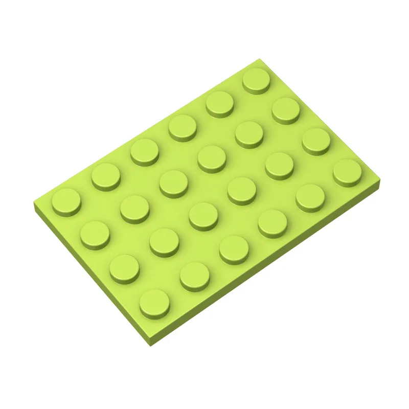 10 Stück 3032 Platten 4 x 6 Bausteine Sammlerstücke Modulare GBC Spielzeuge für Technische MOC-Sets Bausteine – Detail 5