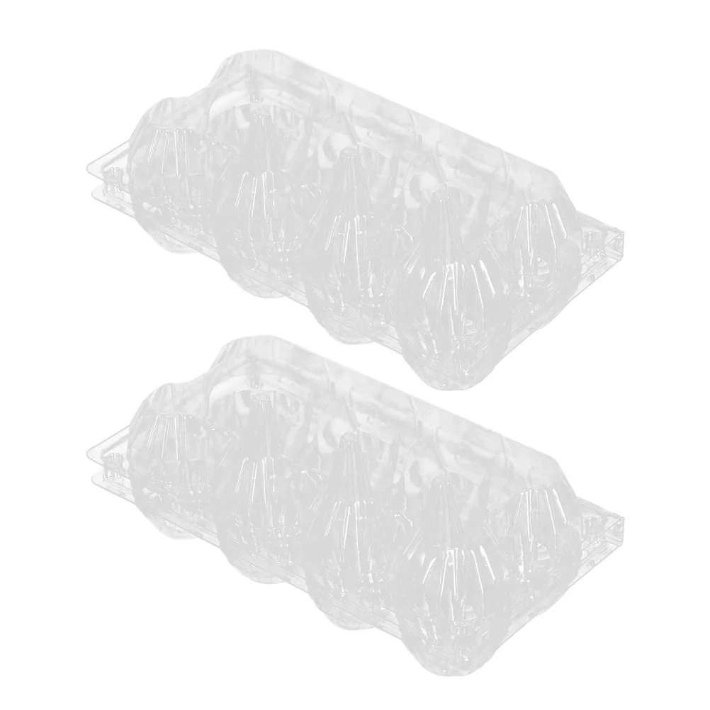 

30 Pcs Egg Box Transparent Kitchen Packaging Bulk Carrier Container Storage Egg Tray Mini Delicate Protection Large Capacity