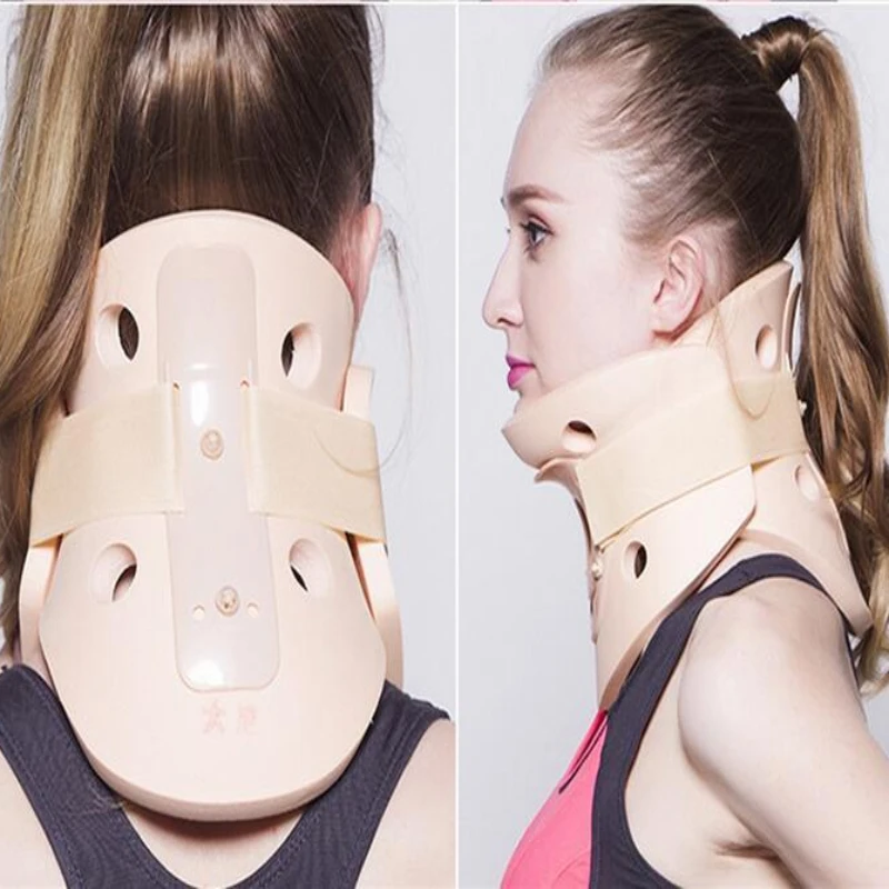 Neck Support Polymer Protective Gear Household Medical Cervical Traction Device Fixed Correction Neck Comfortable Men Women