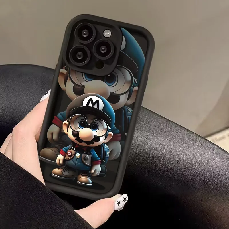 Чехол Cartoon Mario для OPPO Reno 13 Pro 13f 11 12 A3X A58 A78 A54 A74 A94 A95 Find X8 A5 F29 5G силиконовый противоударный Фото №5