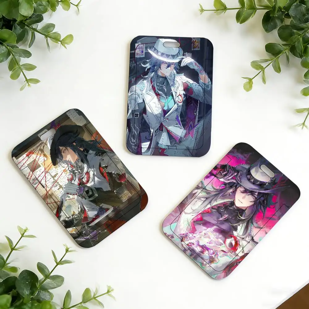 

Брелок-держатель для ID-карты Game Honkai Star Rail Ashveil с ремешком на шею, подвеской и креплением для ключей, подарок для сотрудников