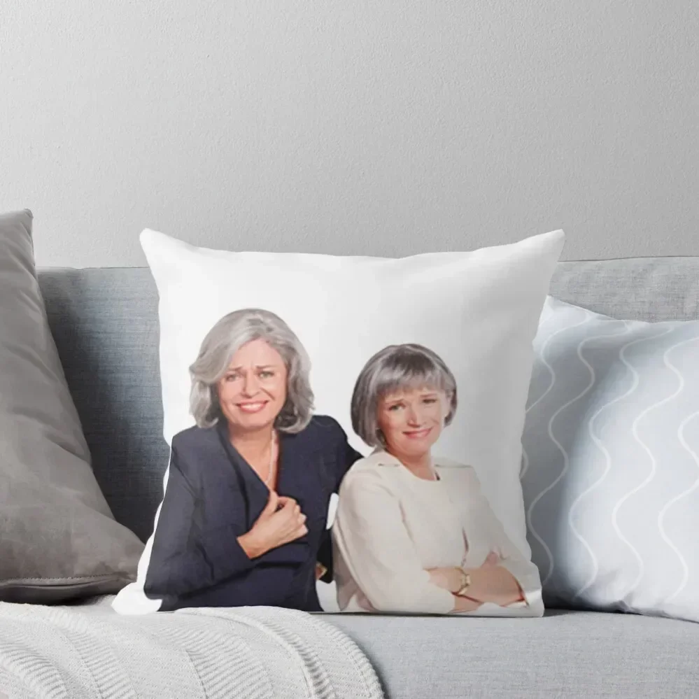 Kath and Kim: Prue and Trude Throw Pillow Cusions Cover Decorative pillowcase pillow