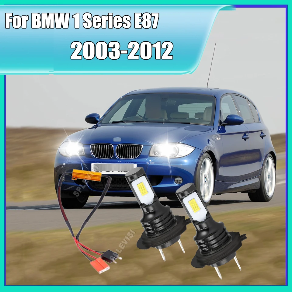 

2Sides LED Chip Headlight 70W/Pair Bulbs H7 Auto Lamp For BMW 1 Series E87 2003 2004 2005 2006 2007 2008 2009 2010 2011 2012