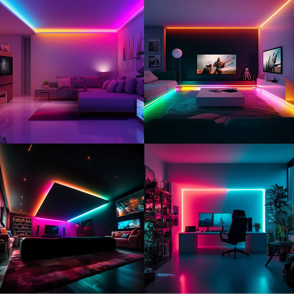China Edition Aqara Smart LED Strip T1 Zigbee 3.0 Adjustable Strength IP44 Waterproof 16 Million Colors Work Aqara APP HomeKit