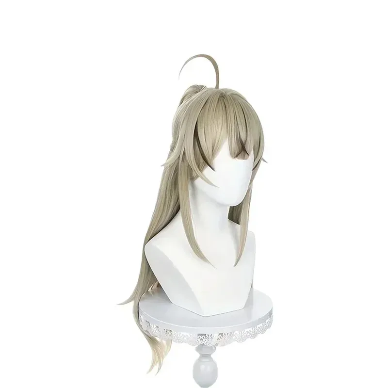 Anime genshin impacto kirara cosplay perucas festa feriado resistente ao calor cabelo sintético pré estilo adereços x, 5;d'2.y;8'