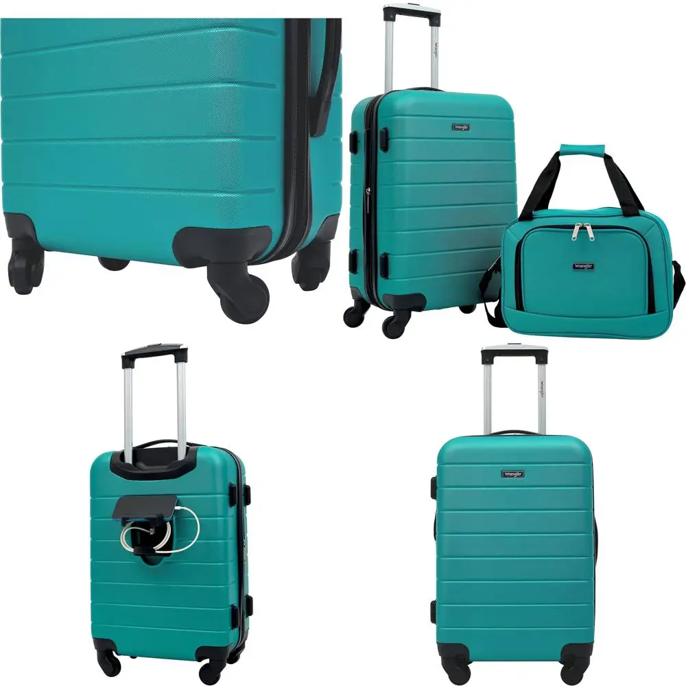 

Комплект чемоданов Smart Spinner Hardside, 2 шт., бирюзовый