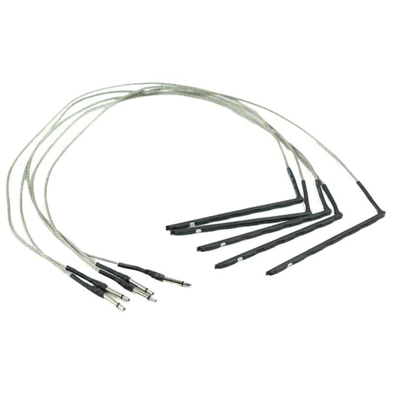 ABHT-20 Pcs Bendable Acoustic Guitar Transducer Sensitivity Piezo Bridge Pickup Cable