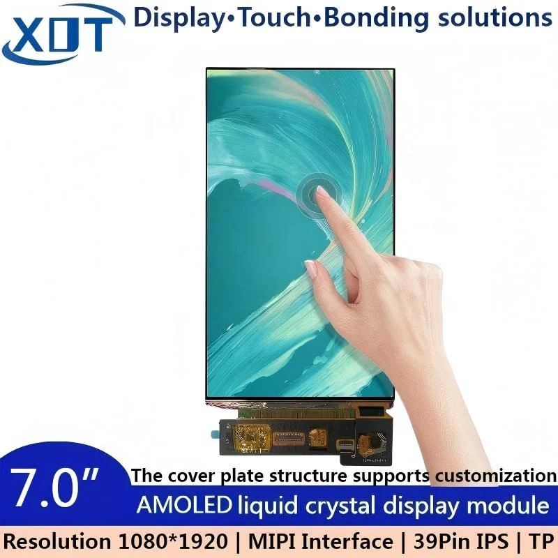 7 Zoll 1080x1920 AMOLED 500Nits Amoled Bildschirm Mit Hoher Helligkeit Display Touchpanel for Smart Tablet