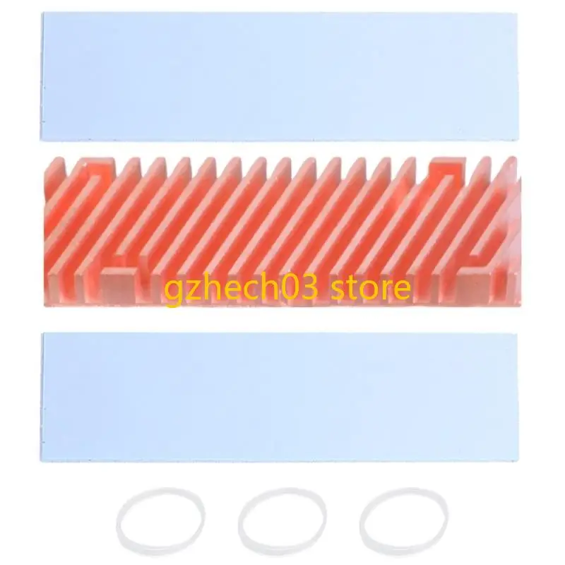 

G2AC 2280 Cooling Pad Efficient for M.2 2280 SSD Heat Sink PC Hard Drive Disk Cooling Pad Enhances Heat Dissipation 2/3/4/6mm