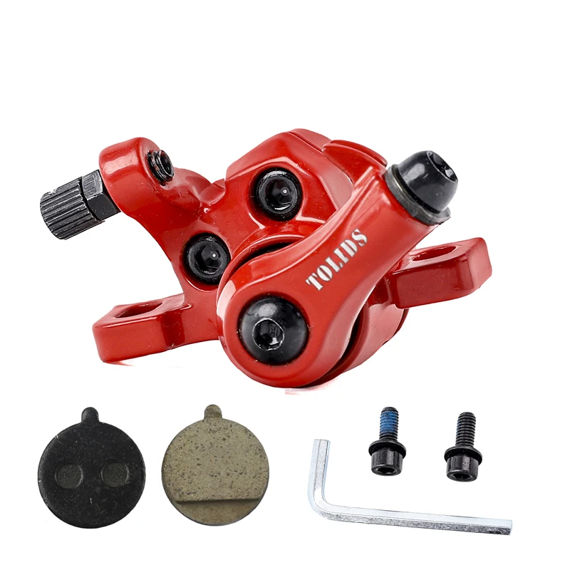 8/10 Inch Electric Scooter Mechanical Disc Brake Front And Rear Disc Rotor Brake  Caliper Suitable For Xiaomi M365 Por