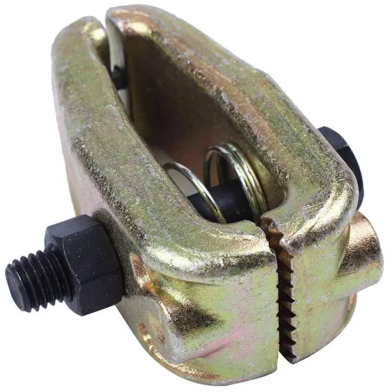 A95I 2X 5 Ton Auto Body Repair Pull Clamp, Self-Tightening Car Frame Puller Tool, Heavy Duty Steel Frame Rack Puller for