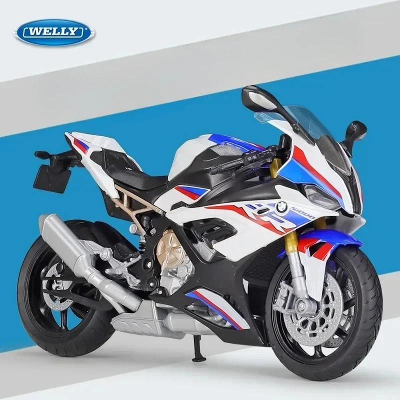 

WELLY 1:12 S1000RR Alloy Sports Motorcycle Model Diecast Metal Toy Street Racing Motorcycle Model Collection Kids Gifts