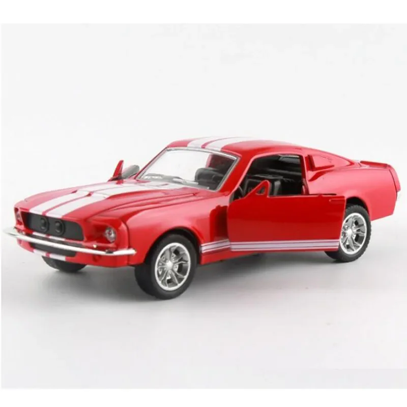 1/32 Scale Metal Alloy Classic Car Diecast Model GT500 1967 MUSTANG Vintage Car Model Collection Toys Collection Boys Gift