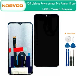 Nieuw Getest 6.52 Inch Lcd-Scherm Voor Ulefone Power Armor 14 Pro Lcd-Scherm Touchscreen Digitizer Assemblage Vervanging