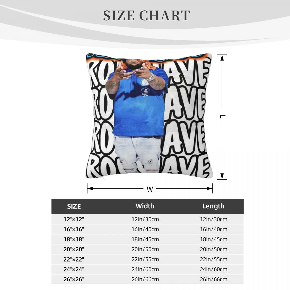 قضيب موجة 02509 الوسائد الألواح الأمامية غطاء وسادة Dakimakura كيس وسادة غطاء وسادة