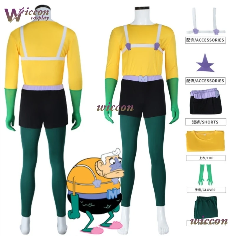 

Ют Русалка Косплей Мужской Костюм Барнаульский Мальчик Наряд Комплект Губка Сисьба Супергерой Косплей Взрослых Мужчин Забавные Костюмы Хэллоуин Костюм