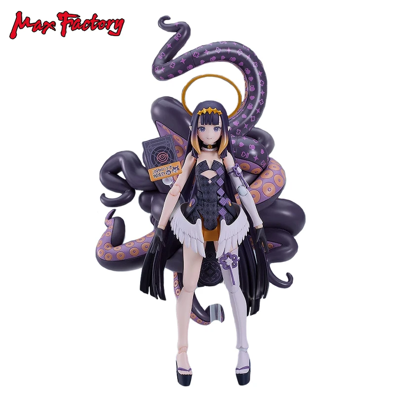 

Оригинальная фигурка Max Factory Figma 638 Hololive Ninomae Ina'nis, 15 см, Коллекционная модель из ПВХ, орнамент в штучной упаковке, мультяшная игрушка в подарок