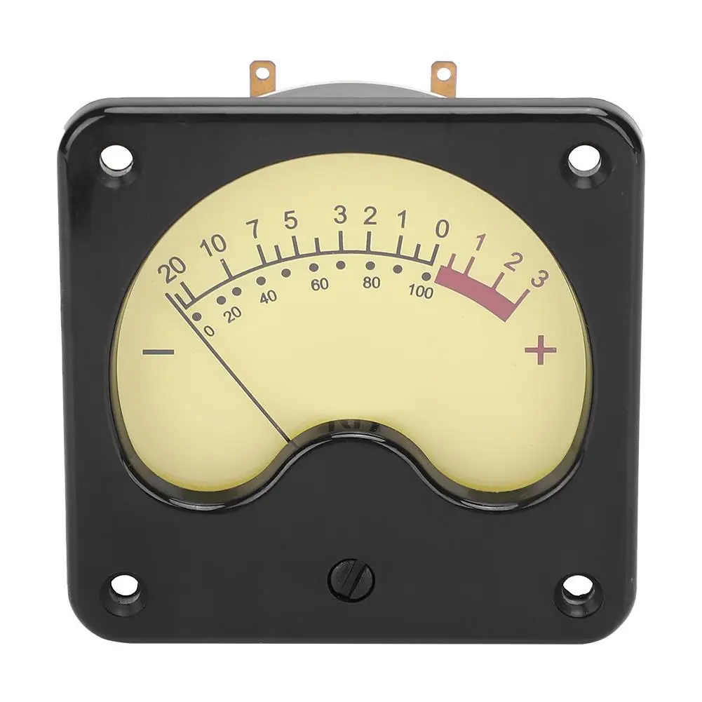 

Portable VU Meter Sound Level Power Amplifier DB Meter with Backlight for home Car Use