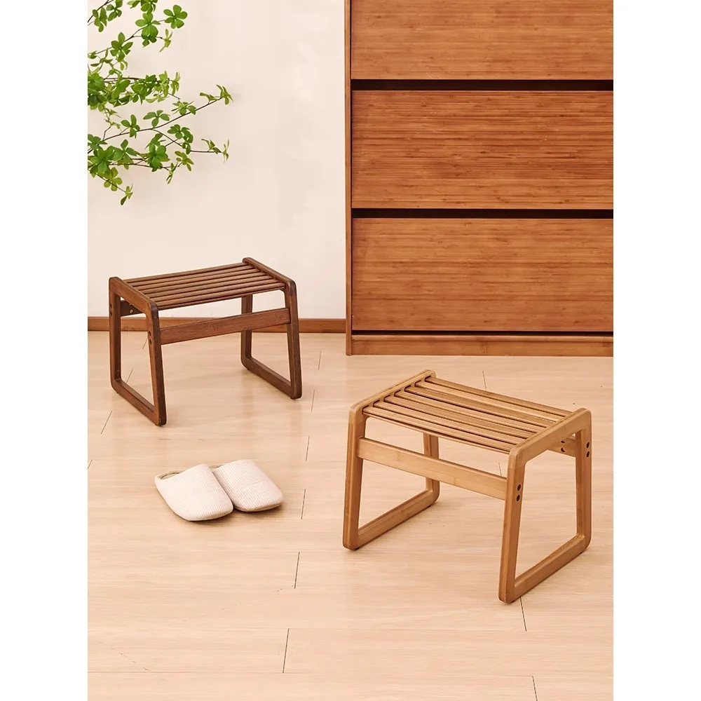 

Dulu minimalist home stol, doorstep shoe changingtool, living room smalstool, comfortable bamboostool, bathroom shower sto