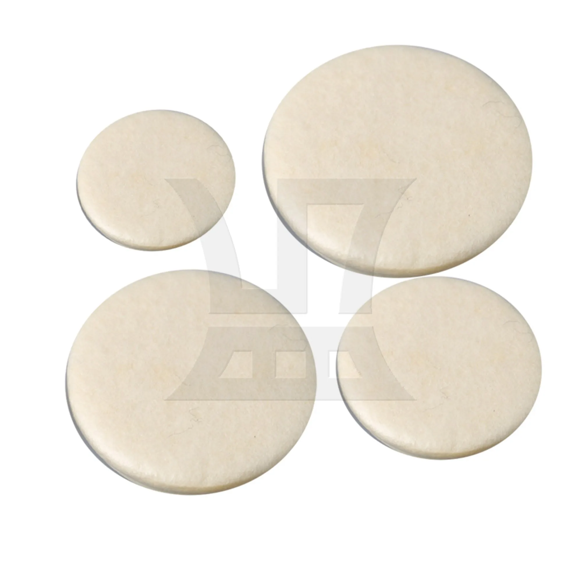 

Yibuy 85pcs Apricot Clarinet Pad for Improved Sensitivity in Treble Zones Excellent Workmanship