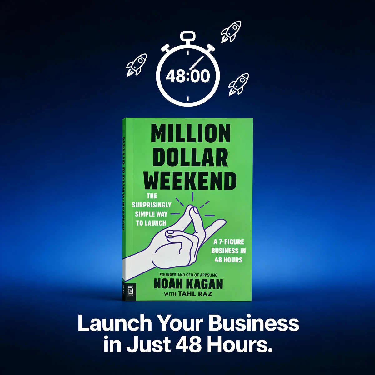 

Выходные, приносящие миллион долларов: Ноа Каган, Тал Раз — как за 48 часов запустить бизнес на 7-значную сумму. Книга по предпринимательству, стартапам и дополнительным заработкам.