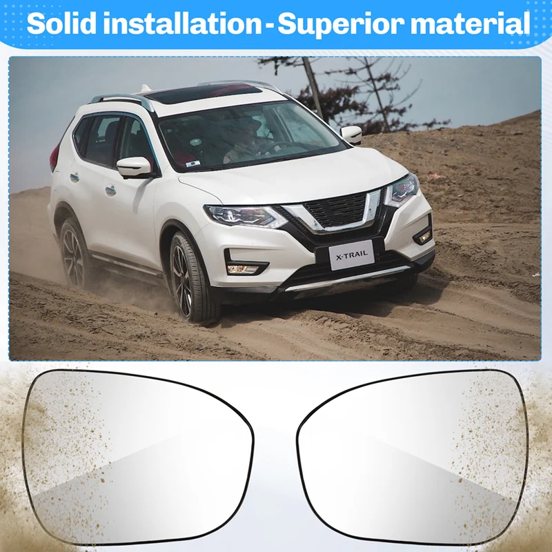 

Rearview Mirror Glass Side Door Mirror Glass for Nissan Non-HeatingJAS
