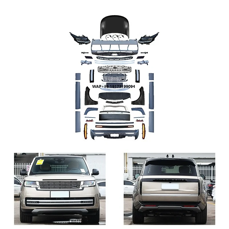 2013-2017 Upgrade 2023 SV Body Kit Front & Rear Bumpers Headlights Kit Bolt on Suitable for Executive
