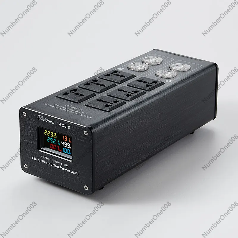 

Weiduka AC8.8 Audio Dedicated Power Filter Purifier Lightning Protection Strip Plug in Audio Socket Power Supply