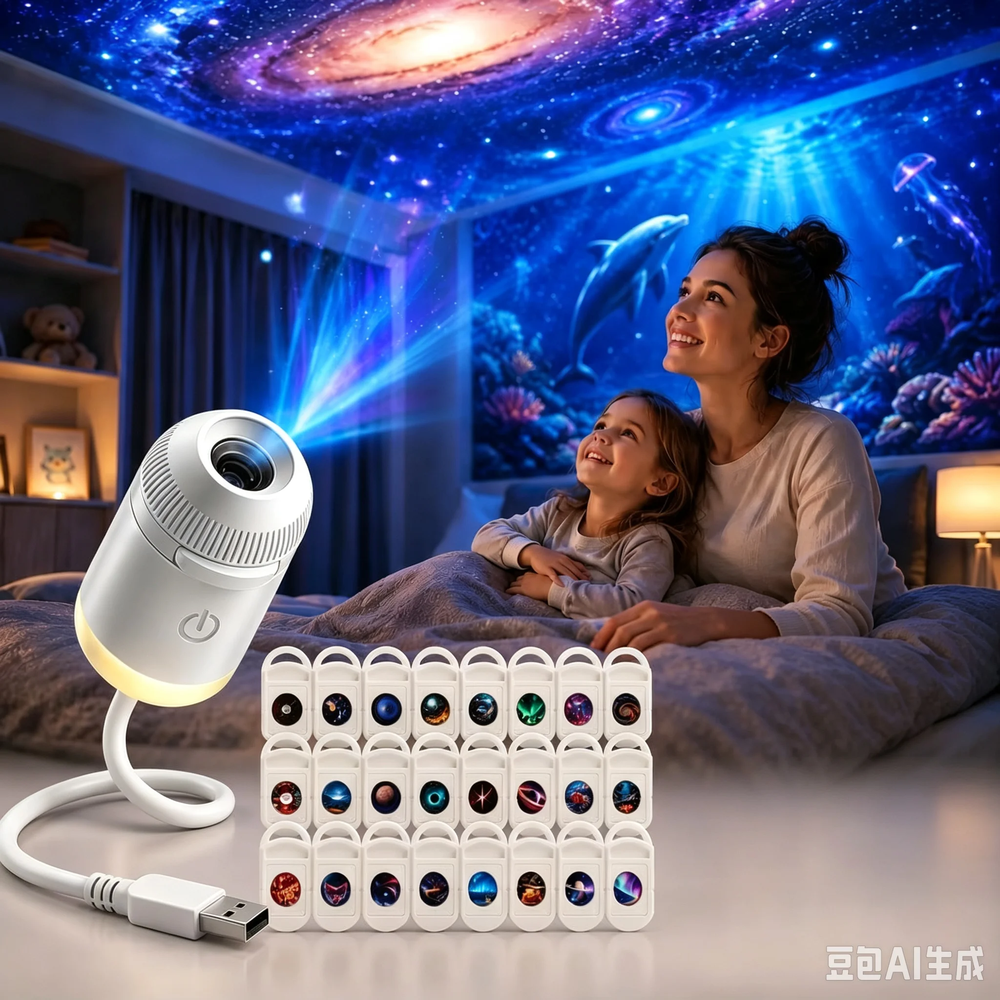 Lighting Decor Items - HD Smart Dynamic 5D Holographic Night