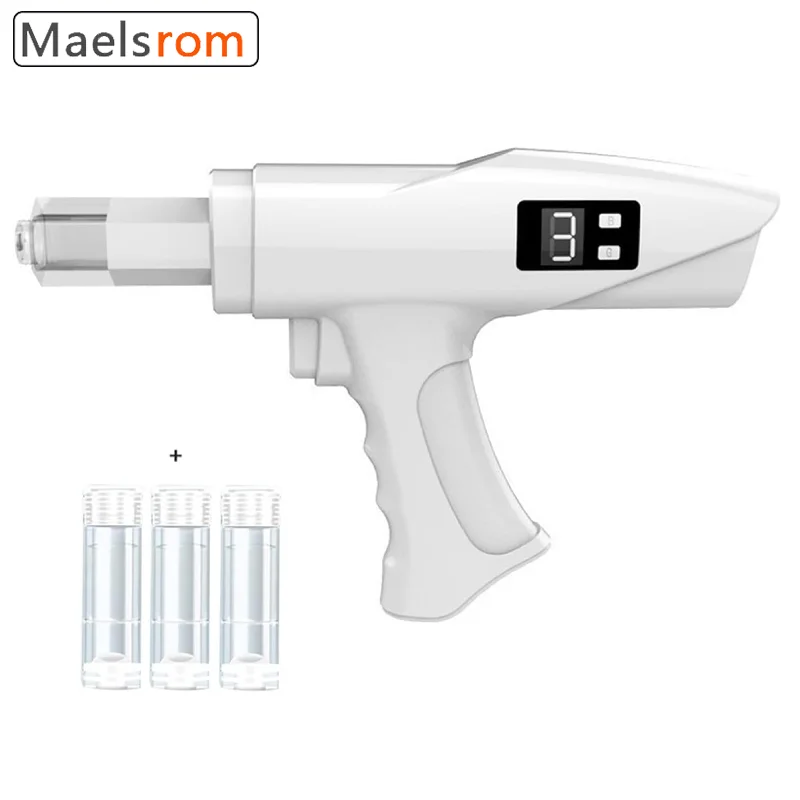 マイクロダーマブレーションデバイス-ナノビューティーペン、ワイヤレス家庭用美顔器-しわケア、美容液吸収率88-向上-痛くない