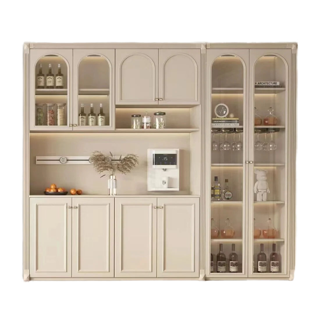 

Restaurant Wine and Tableware Storage Cabinet French Style. Dinner Side Cabinet Restaurant Dinner Side Cabinetpromote sales