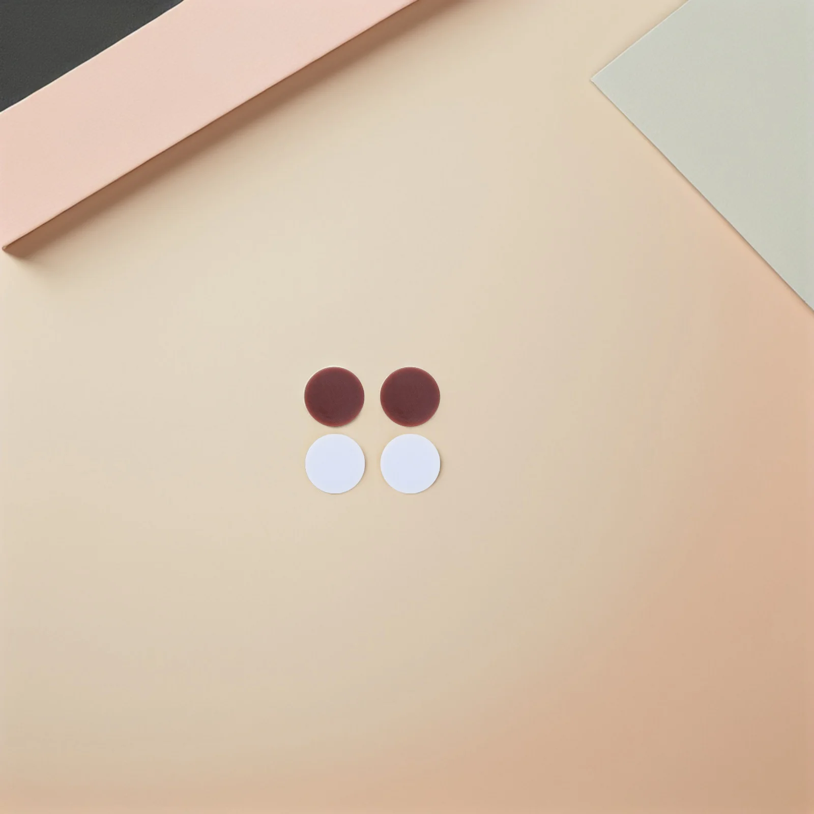 

96Pcs Board Game Chess Pieces Tone Design Compatible with Checkers Backgammon Learning Tools for Kids Tabletop Gaming