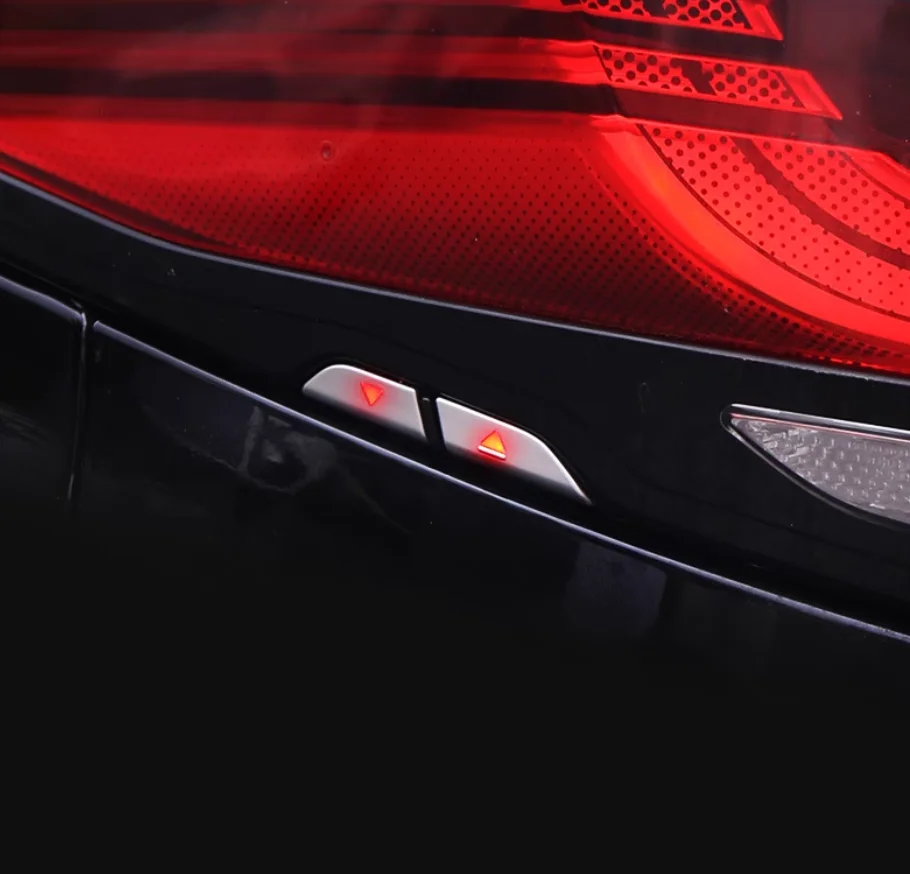 مفتاح الباب الخلفي للسيارة زر الضوء لملحقات ترقية مفتاح الباب الخلفي من سلسلة Alphard Vellfire 40 #3