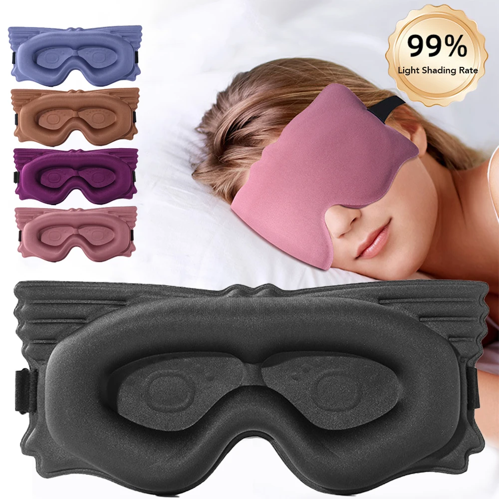 

Sleeping Mask Eyepatch Blindfold Light Travel Eye Mask for 3D Sleeping Mask Sleep Masker Night Sleep Patch Portable Eyemask Pad