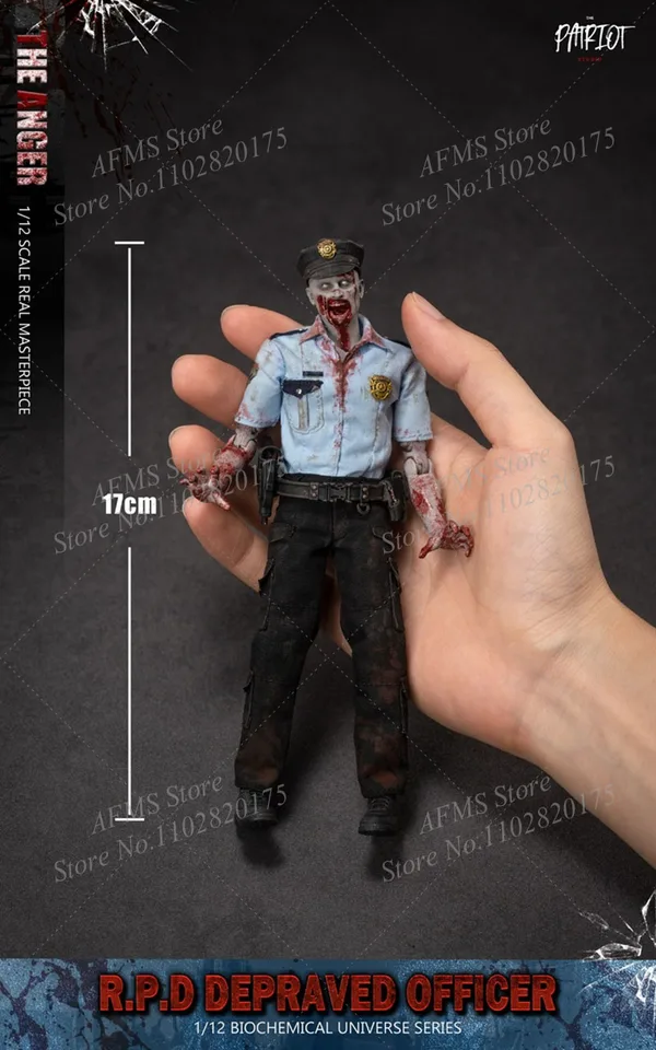 Patriot Studio 1/12 Scale Collectible Figure Raccoon City Angry