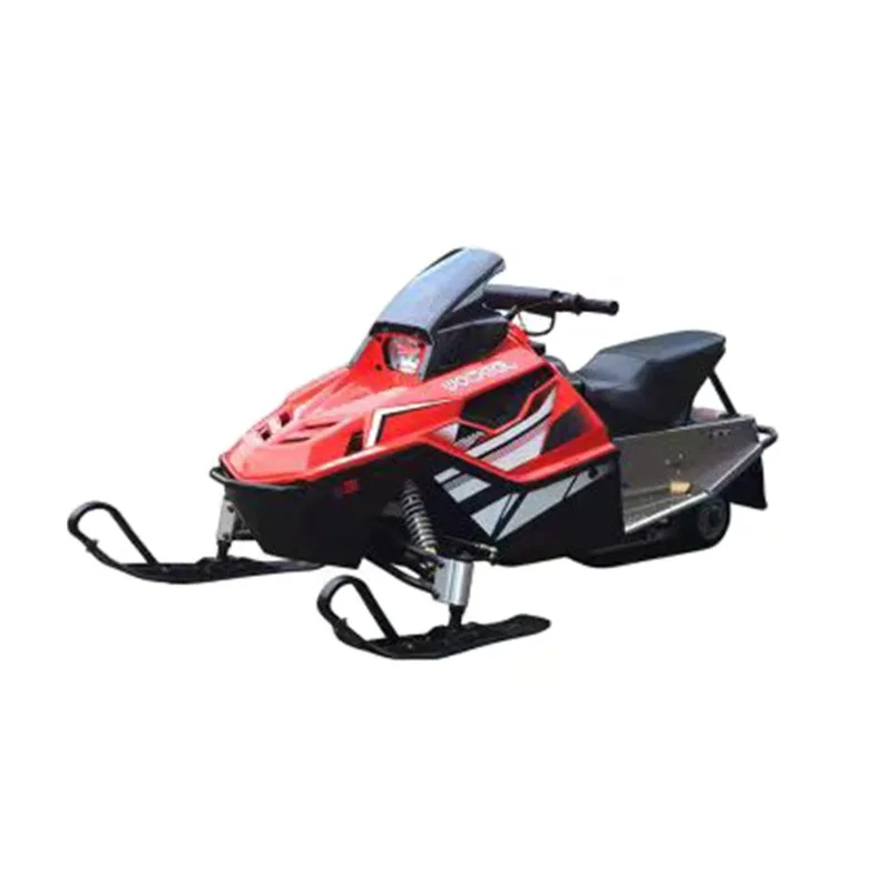 150cc 160cc 4-Stroke Gas Powered Mini Snowmobile for Kids & Youth Trail Snow Scooter Winter Track Sled Outdoor Sports Machine