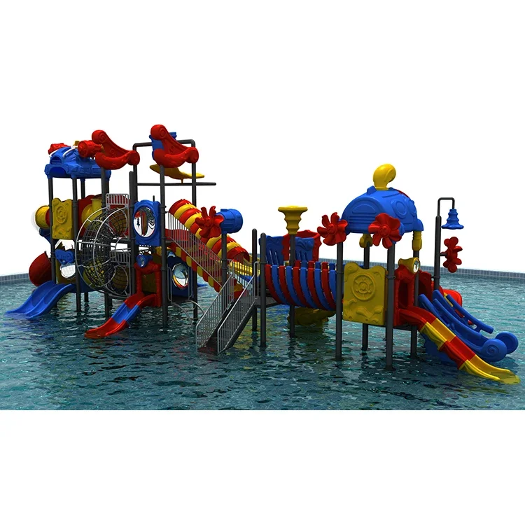 Modern Outdoor Park Water Sliding Chutes Eco Friendly and Family Fun Design High Quality Water Park Slide Equipment