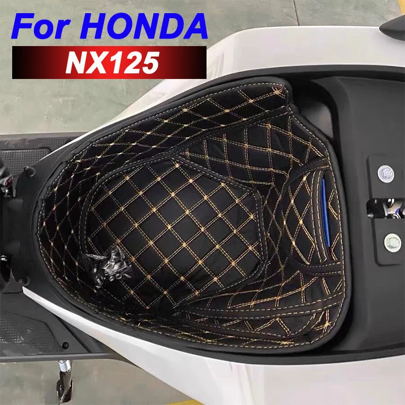 

For HONDA NX125 NX 125 Motorcycle Storage Box Seat Bucket Liner Cushion Shockproof Abnormal Noise Prevent scratches