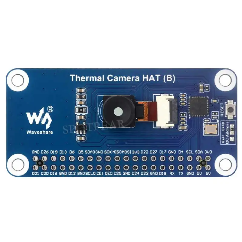 Raspberry Pi Far infrarare IR Array termocamera 80x62 pixel 45/90 gradi FOV