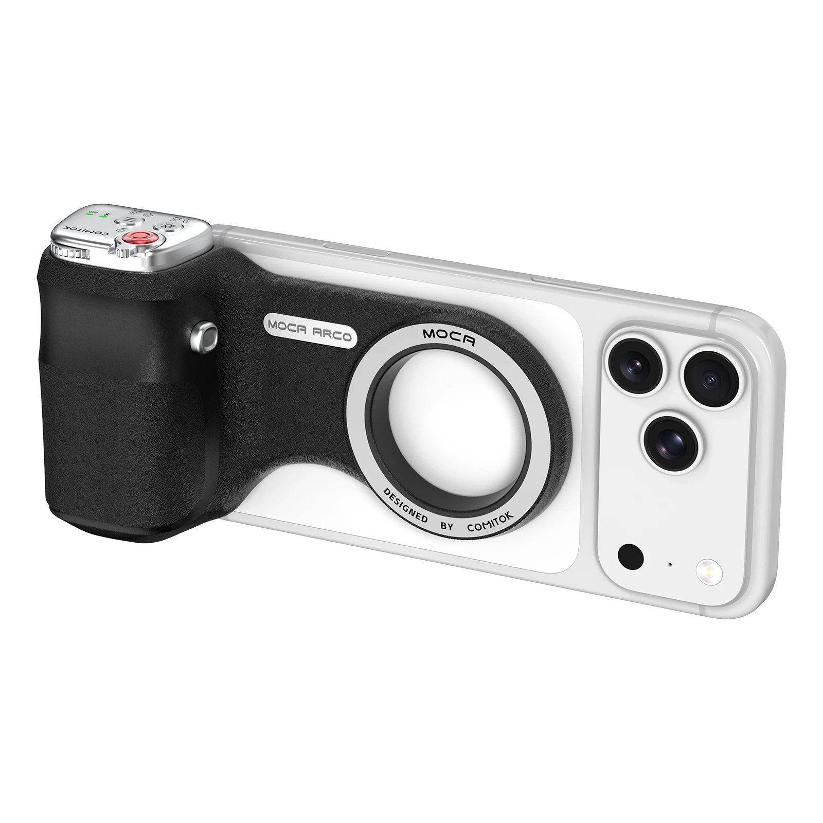 COMITOK MOCA ARCO Magnetic Camera Grip for iPhone Detachable