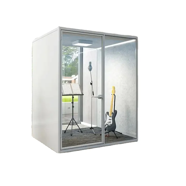 New Design Portable Studio Vocal Recording Modular Office Pod Meeting Room Soundproof Booth