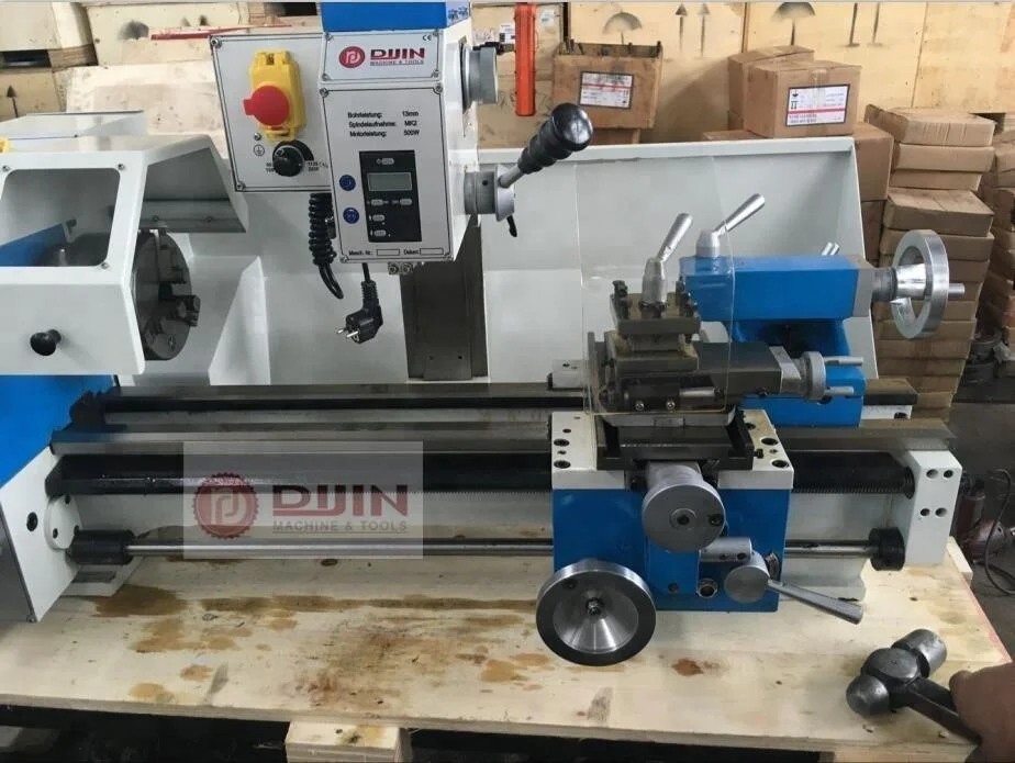Variable Speed Mini Lathe Drilling and Milling Machine JYP250VF Manual Lathe 3 in 1 Turning Metal Working Machine