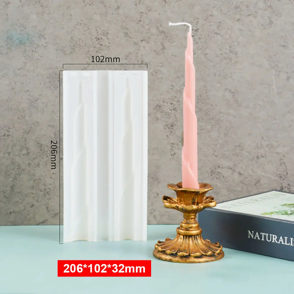 DIY Long Silicone Mold for Candle Making