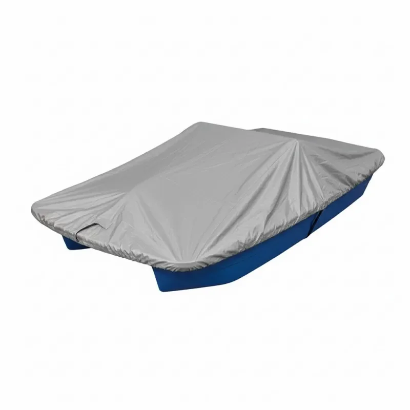Waterproof Protection Pedal Boat Cover Black Easy Clean Boat Cover Solution Boating PVC Coated Canvas Canvas Fabric