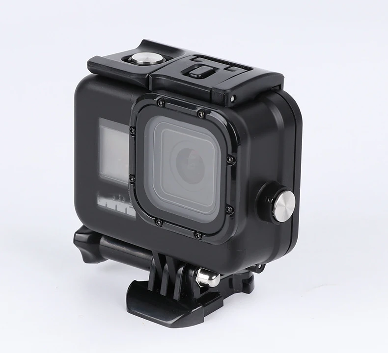 Cho GoPro 8 Vỏ Chống Nước Ốp Lưng Lặn Bao Vỏ Bảo Vệ Dưới Nước Hộp Đen Cho Go Pro HERO 8 Màu Đen Mới phụ Kiện