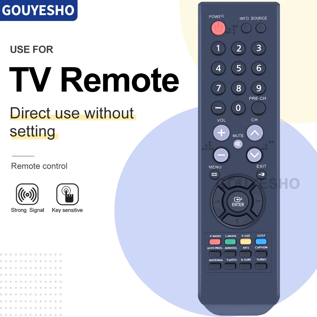 

New Remote Control for SAMSUNG AA59-00378A SLIMFIT TV - TX-S2783