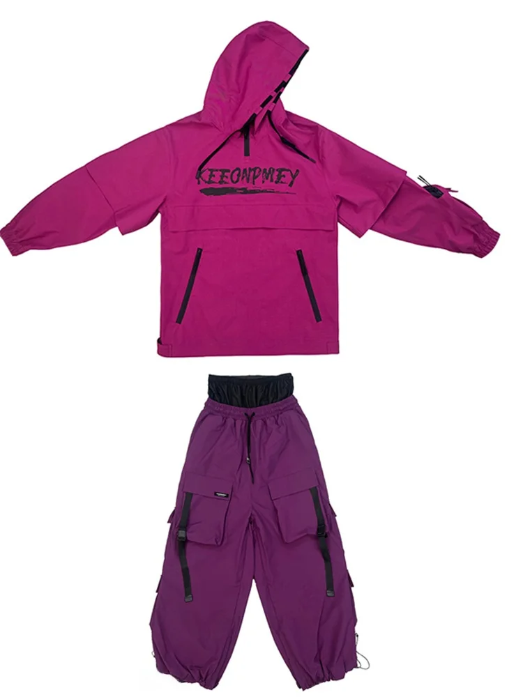 Outdoor Amerikaanse Sle Fce Hoodie Set Heren Waterdicht Winddicht Warm Skipak Casual Sportkleding Ensemble