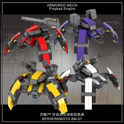 Mecha Fighting MIlitary Building Blocks Warfare Soldier Robots Model Technology Style Creative Assembly Bricks Kids Toys Gift