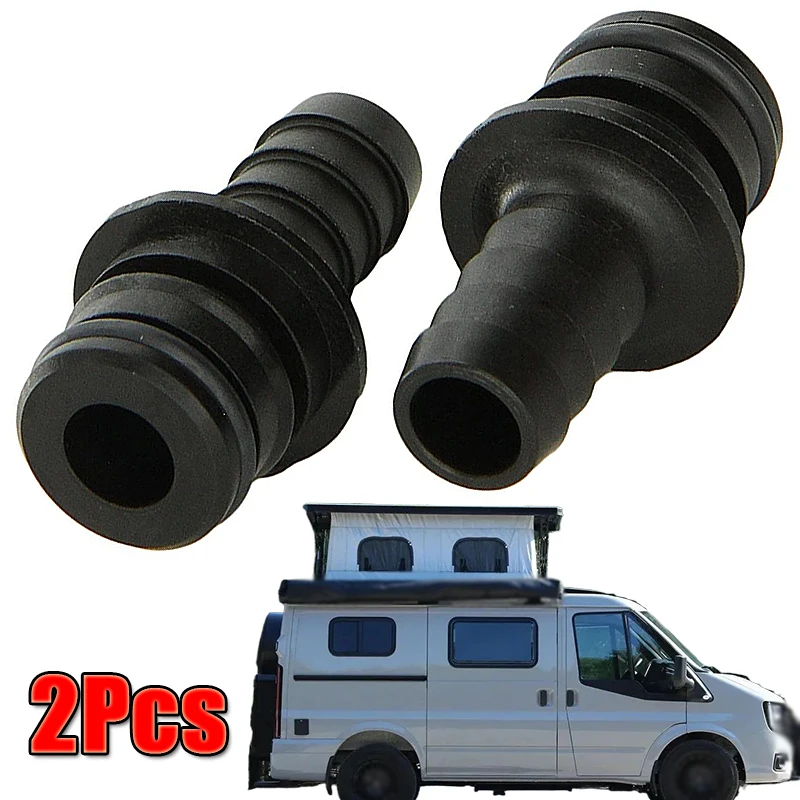 2PCS For Jabsco Flojet 20381-002 RVs Caravan Quad Port Fittings For Quad Water System Pump 1/2" Hose Barb Straight RV Parts